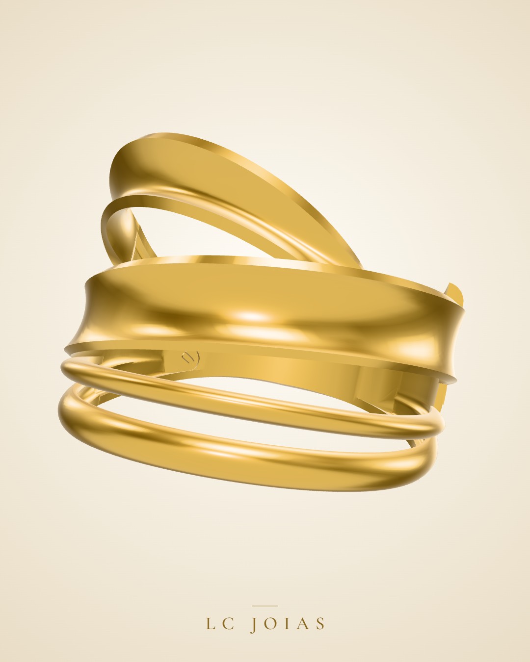 Anel 7599 an em ouro