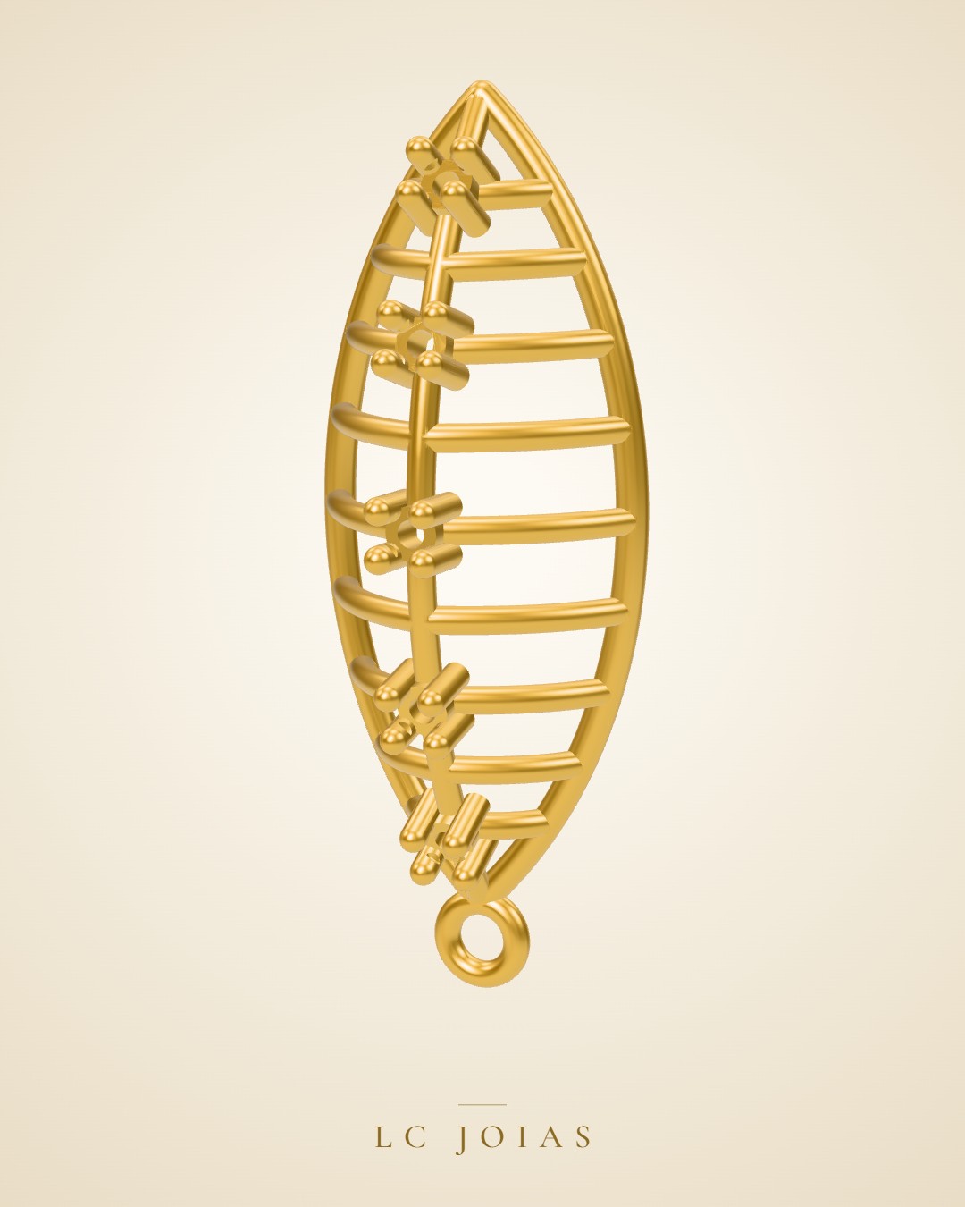 Brinco 8112 br em ouro