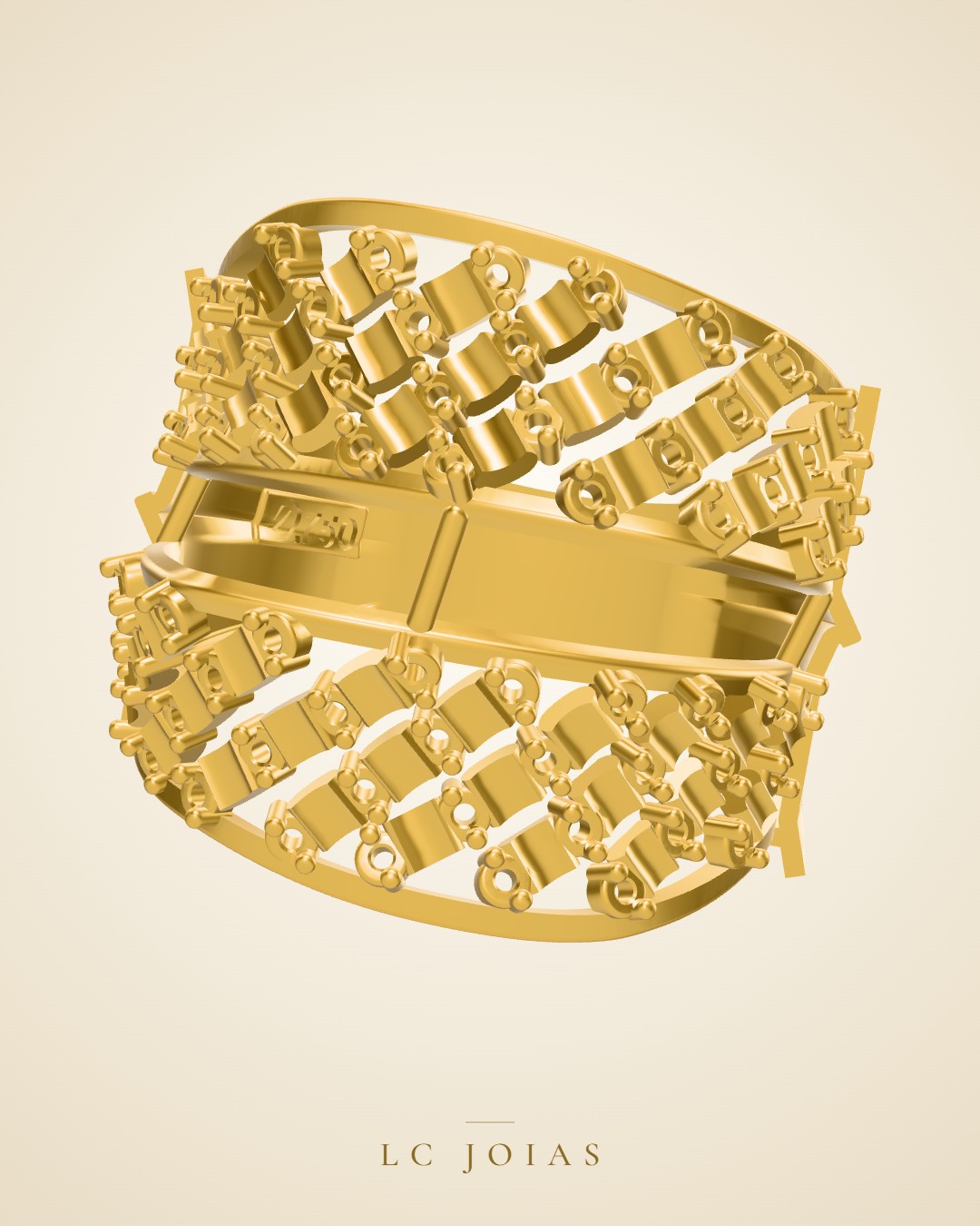 Anel 7691 an em ouro