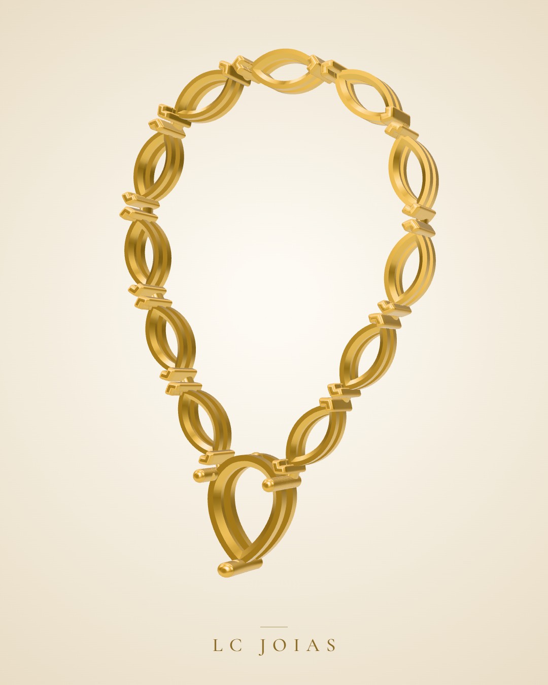 Brinco 8049 br b colcar 2 em ouro