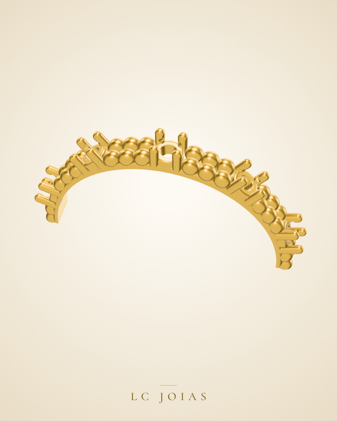 Anel 7645 an colocar 2 em ouro