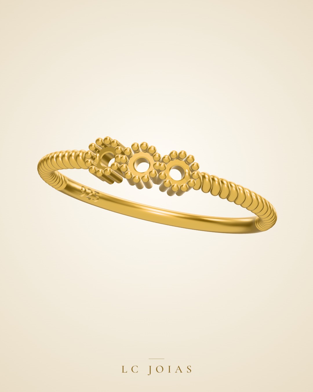 Anel ag 2263 an 18 em ouro
