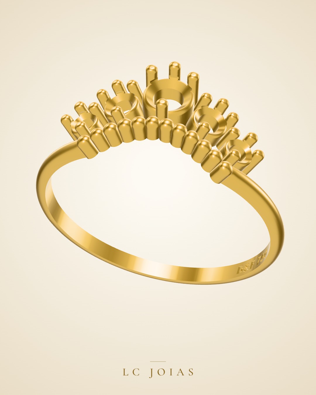 Anel 632 an em ouro