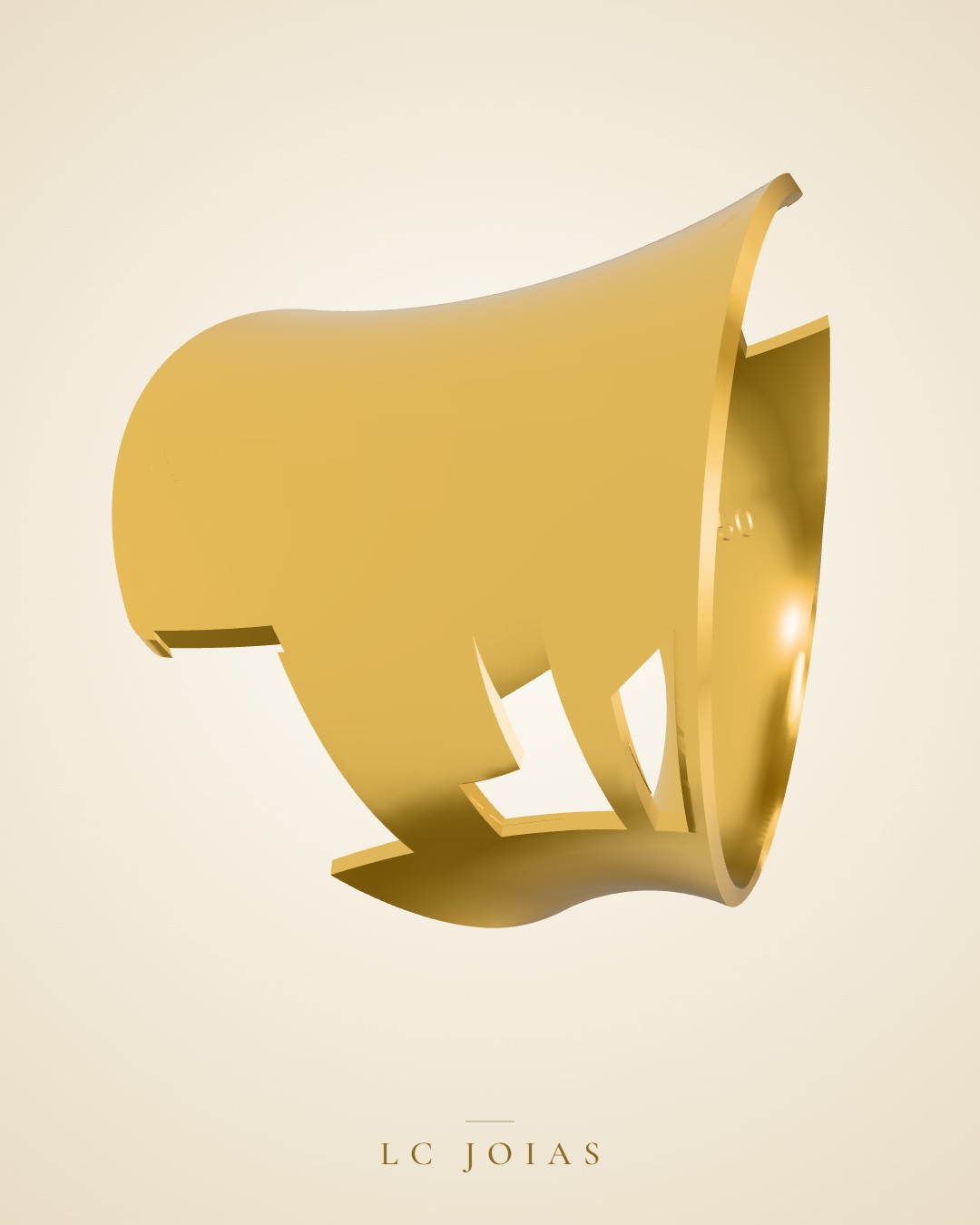 Anel 7823 an em ouro