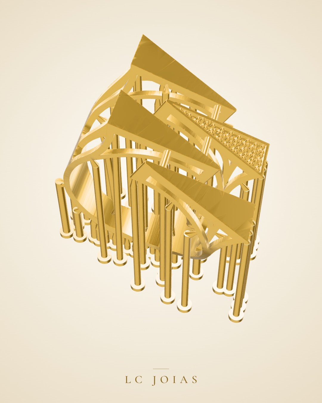 Anel 7365 an em ouro