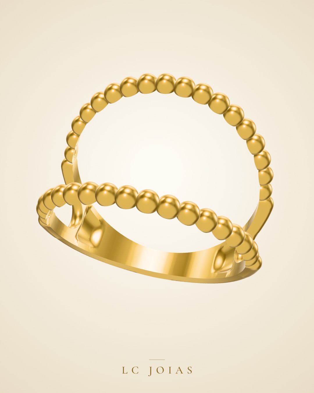 Anel 6637 an g em ouro