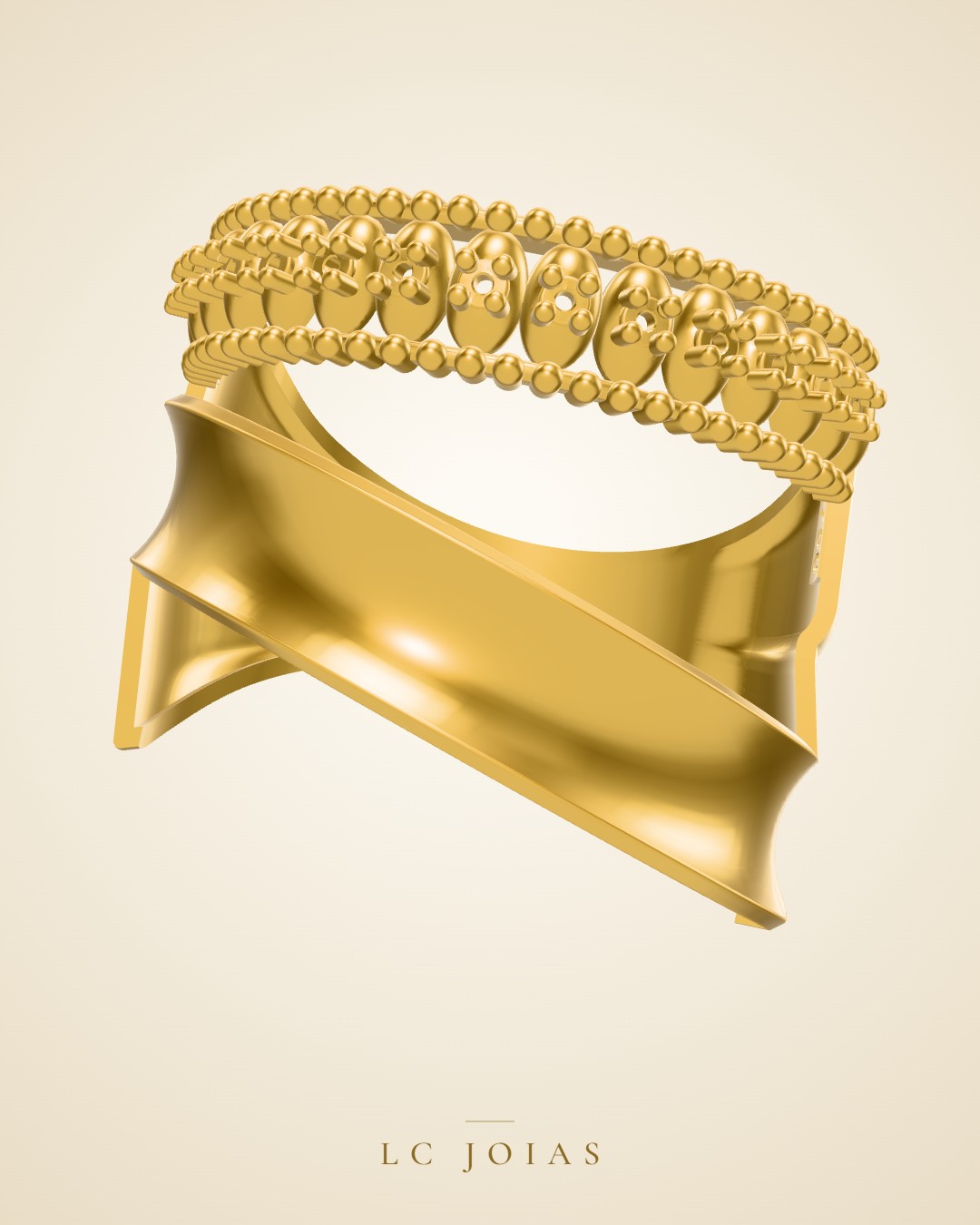 Anel 7790 an em ouro