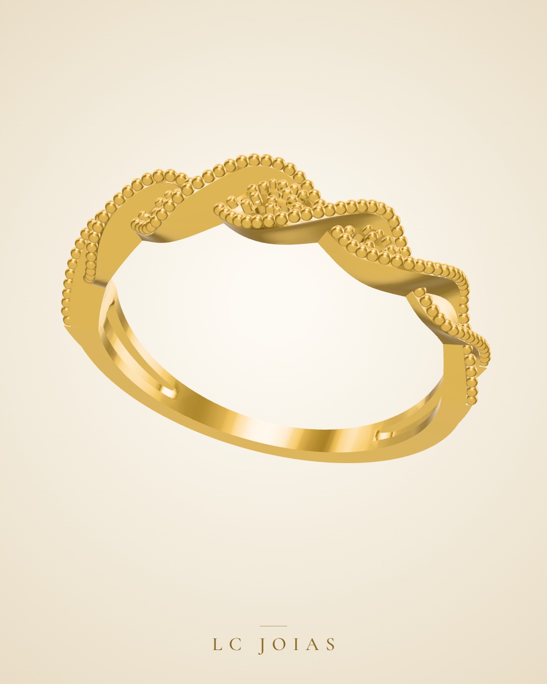 Anel 6505 an em ouro