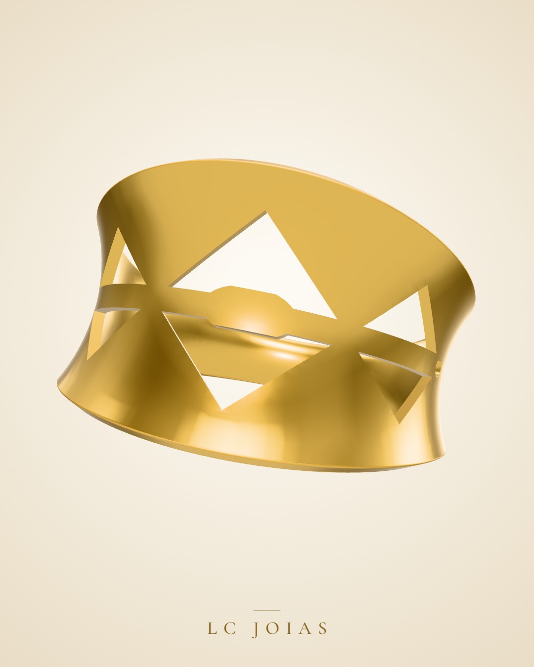 Anel 1143 z an em ouro