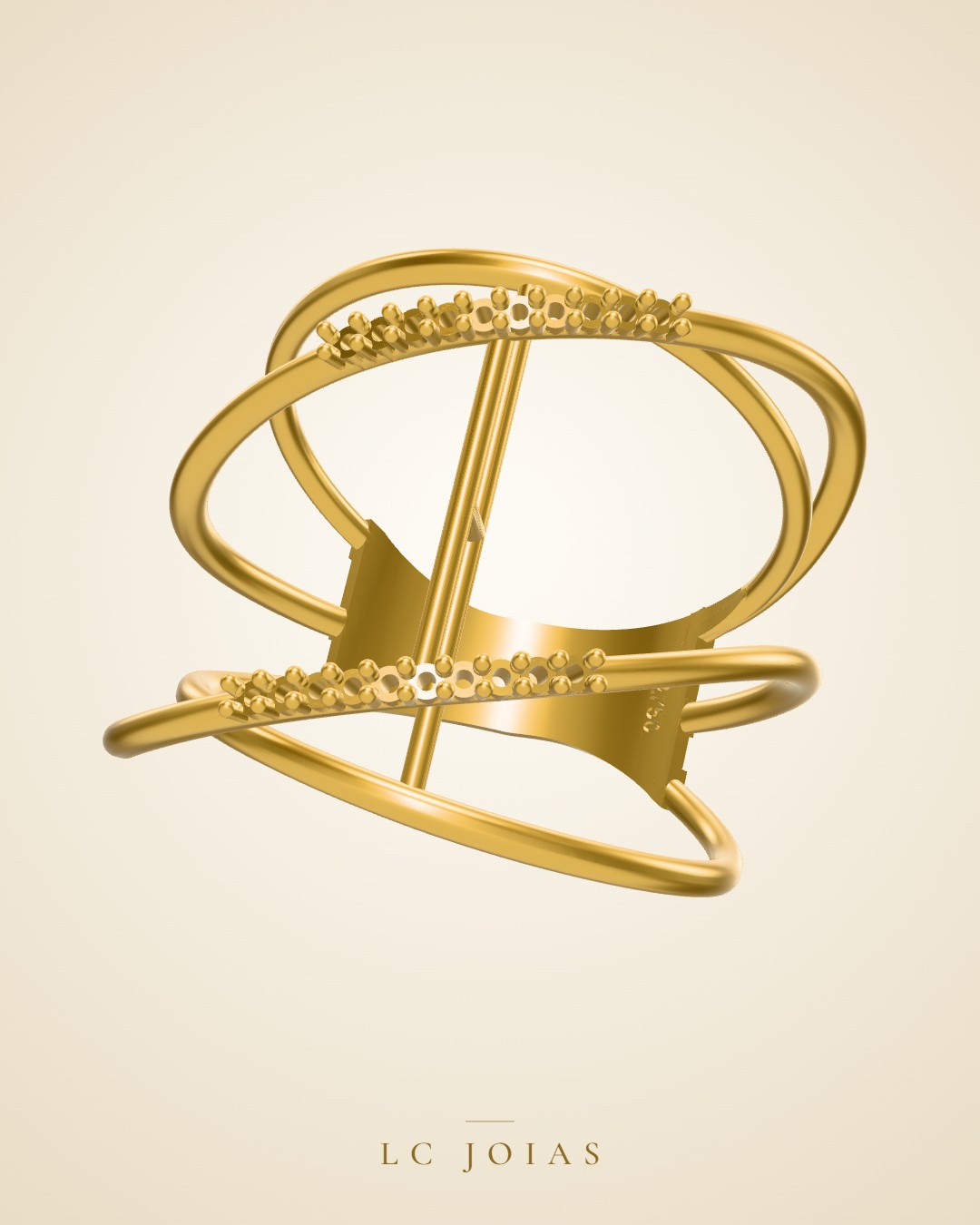 Anel 8097 an em ouro