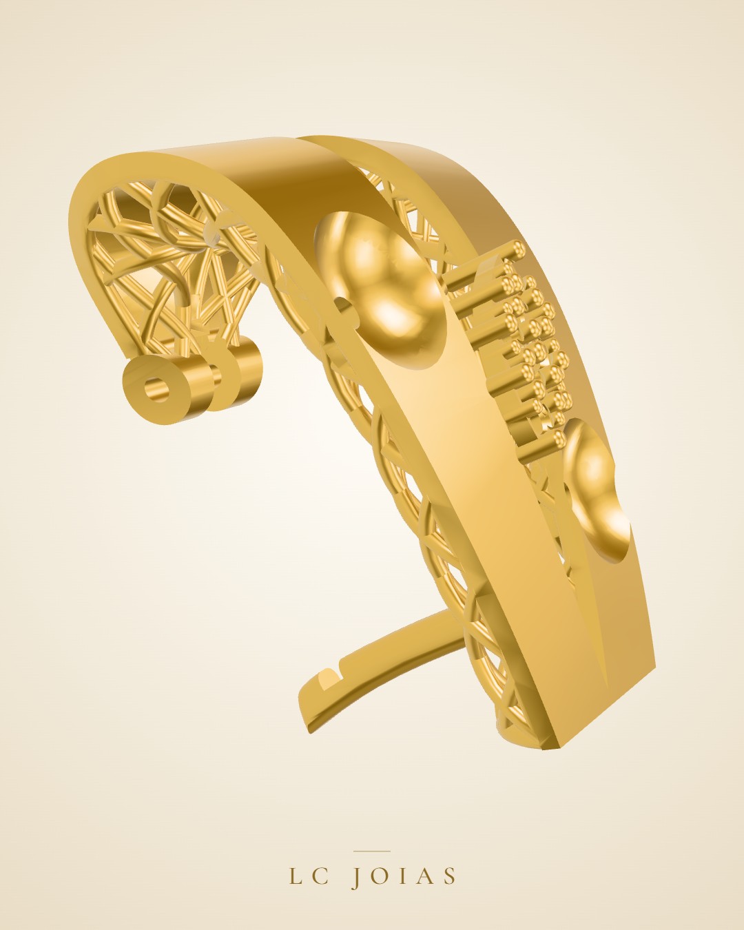 Brinco 8394 br pd espelhar em ouro
