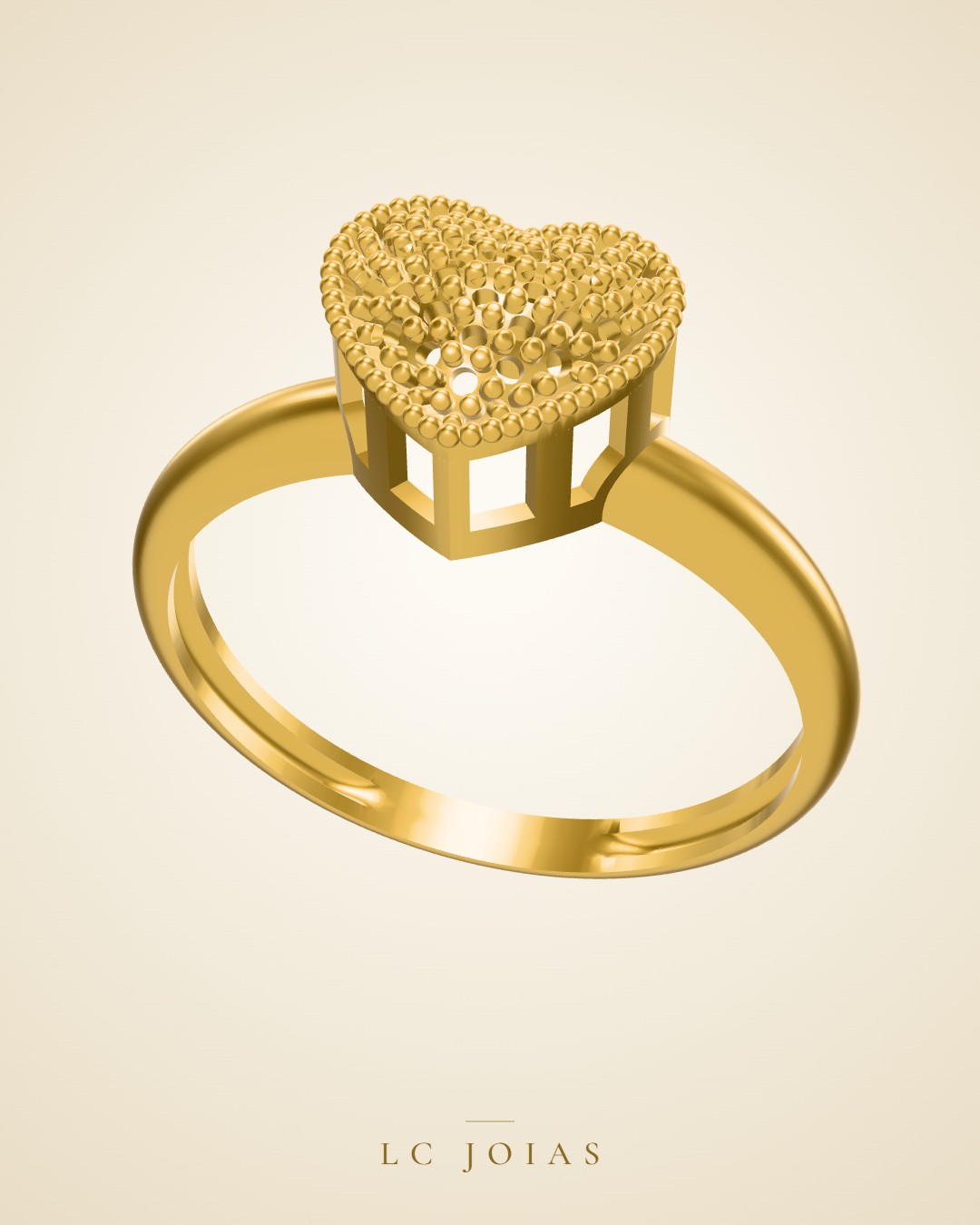 Anel 764 an em ouro