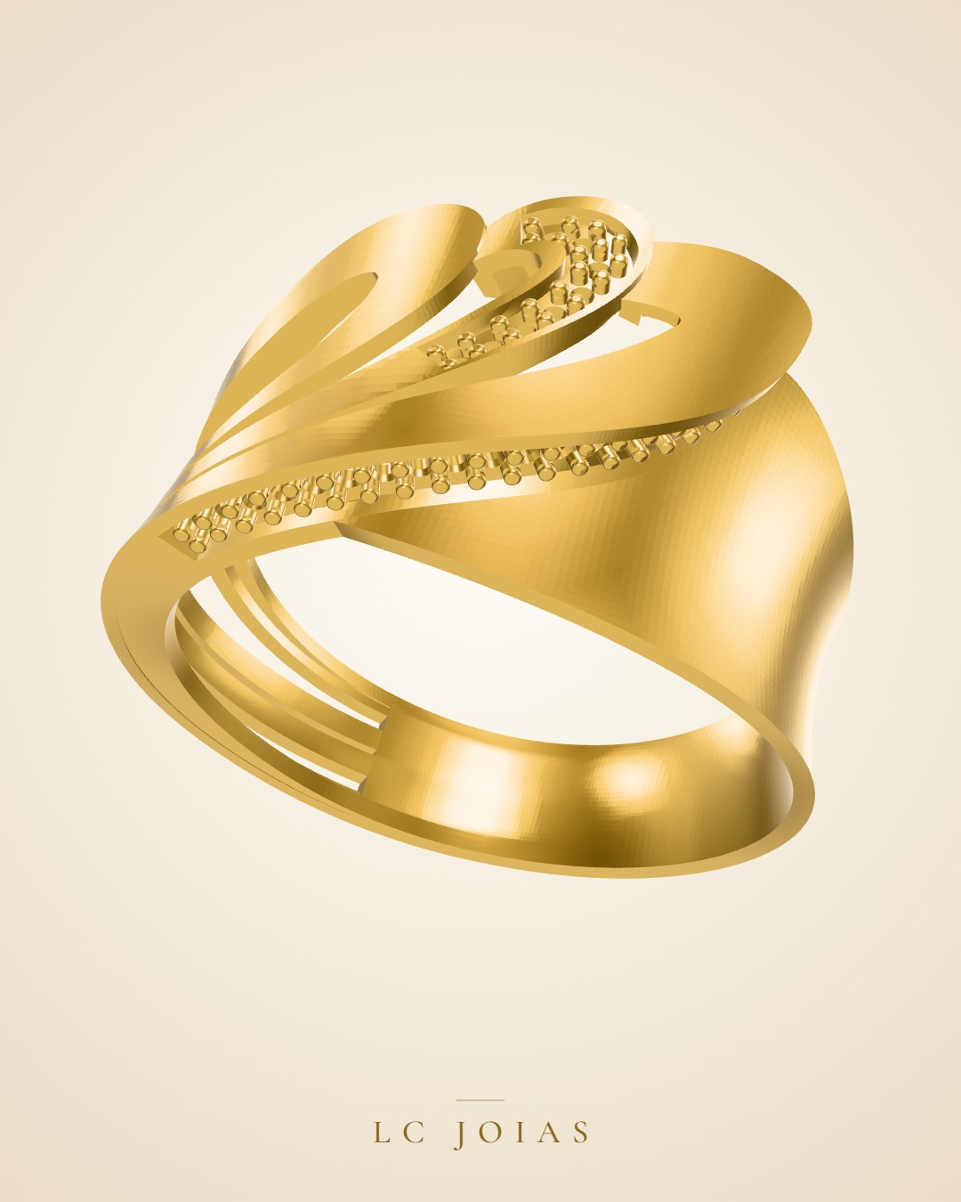 Anel 3524 anel em ouro
