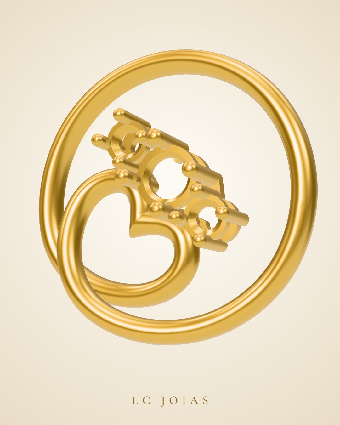 Brinco 1470 br a em ouro