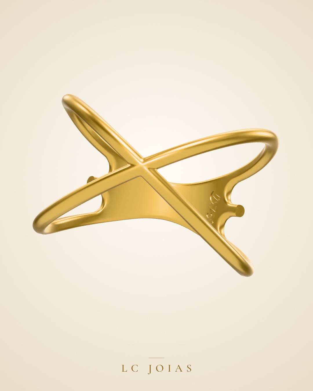 Anel 7918 an em ouro