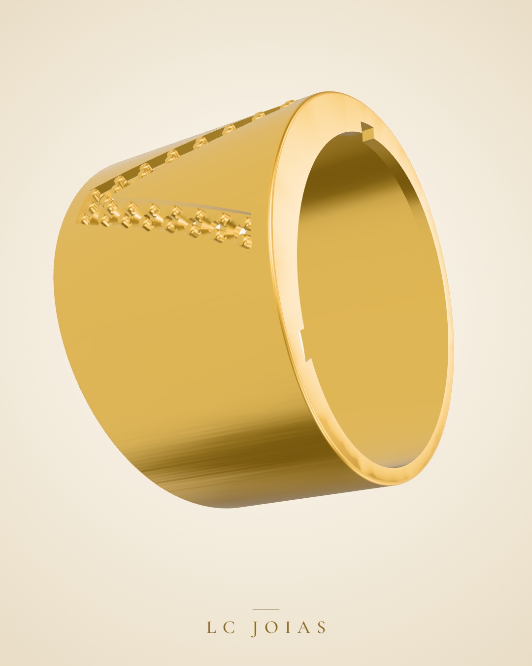 Anel 1096 an em ouro