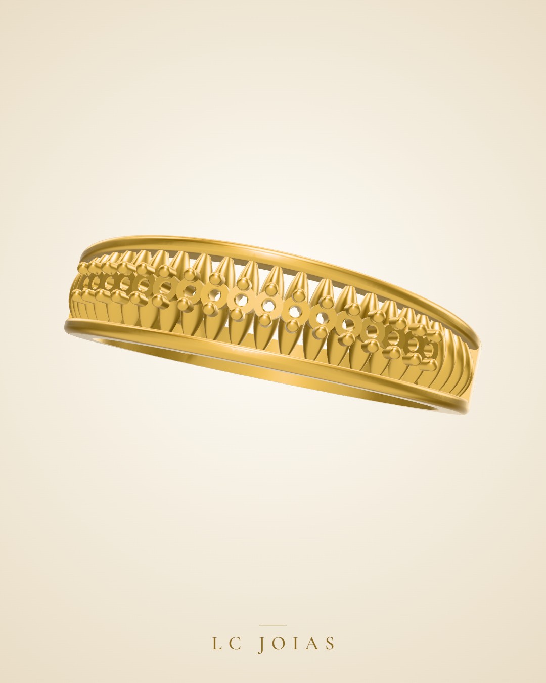 Anel 7710 an em ouro
