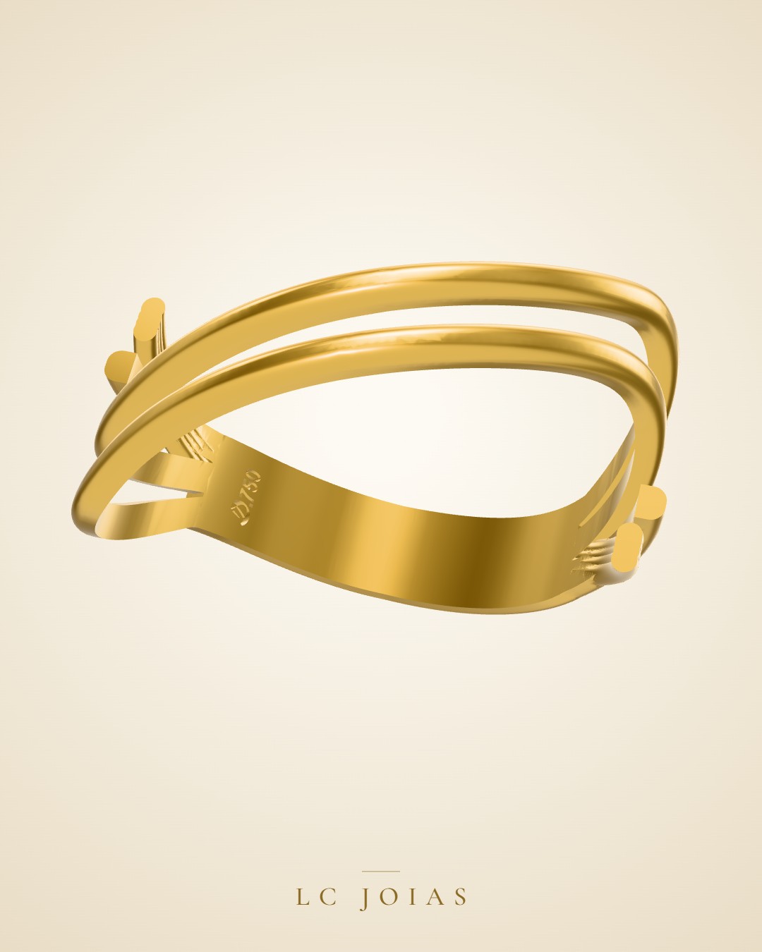 Anel 8344 an em ouro