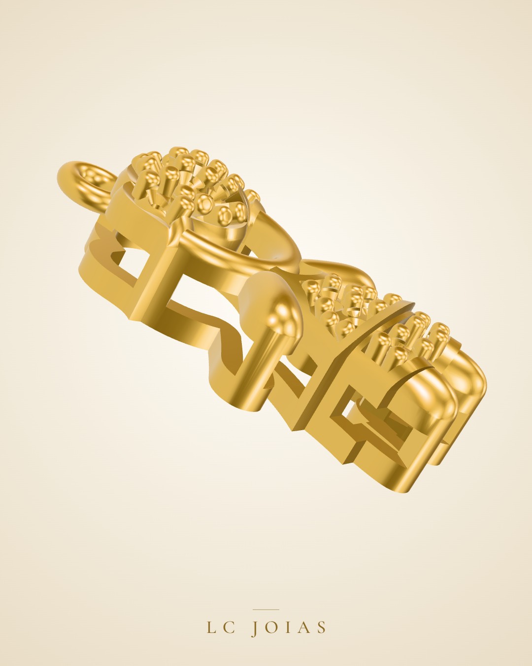 Pingente 609 pg em ouro