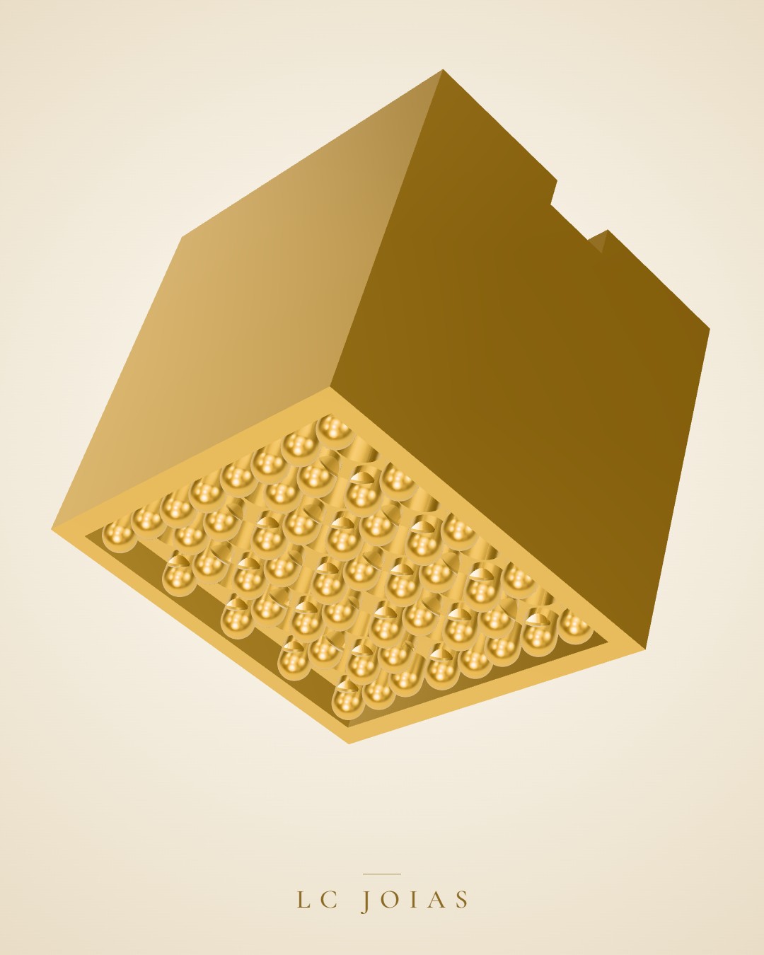 Anel 8110 an a em ouro