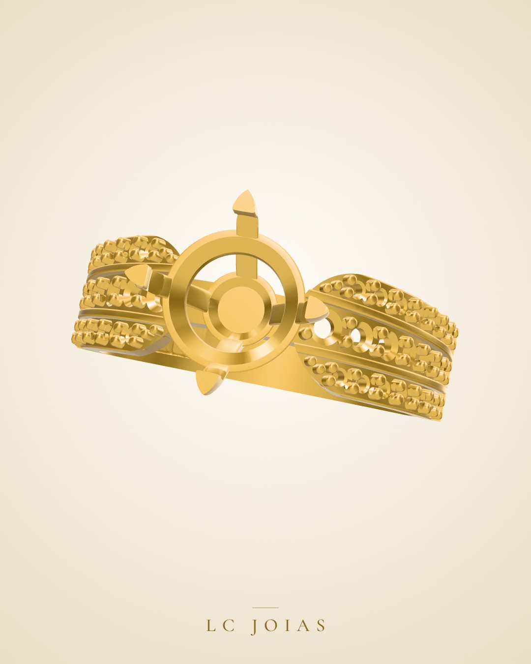 Anel 7833 an em ouro