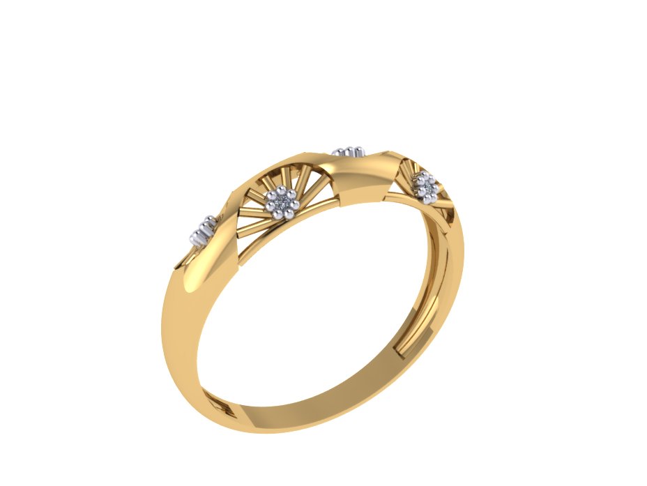 Anel 6780 an em ouro