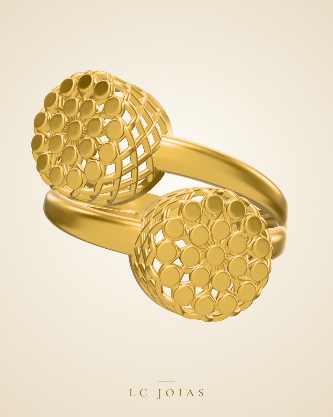 Anel 1349 z an em ouro