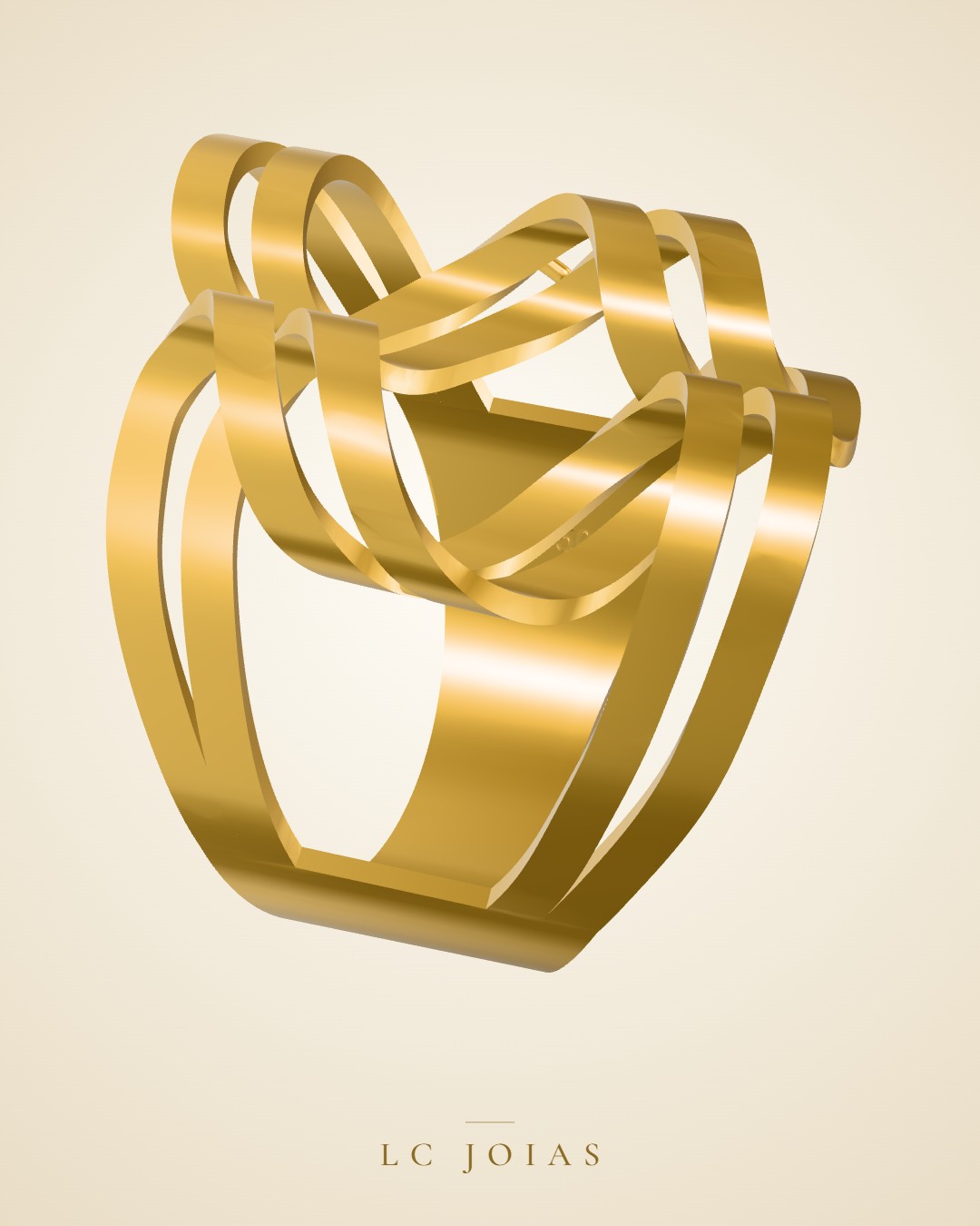 Anel 6250an em ouro