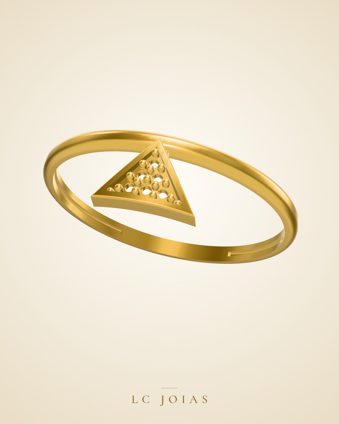 Anel 1778 an em ouro