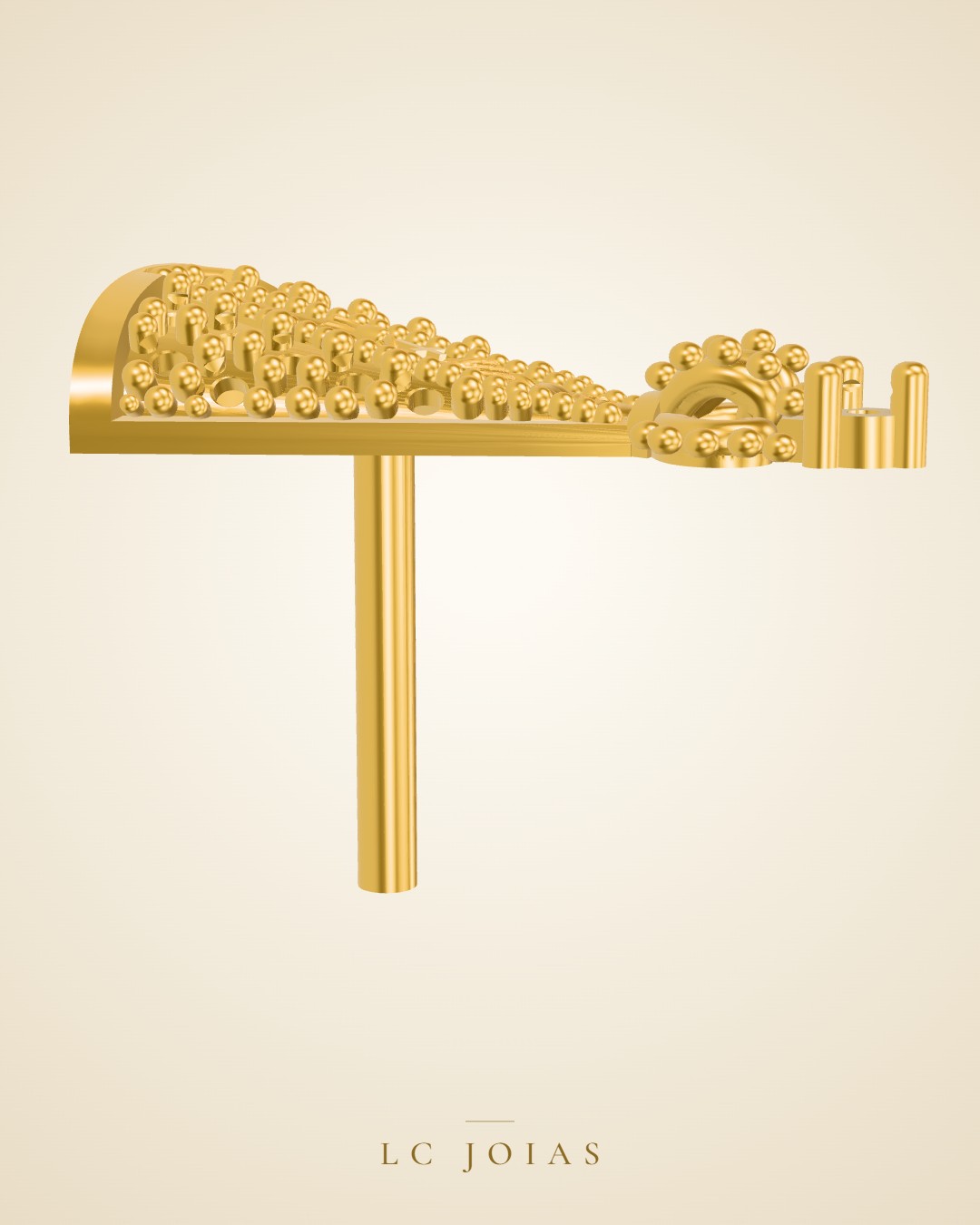 Brinco d 0027 br nsenhora colocar 2 em ouro