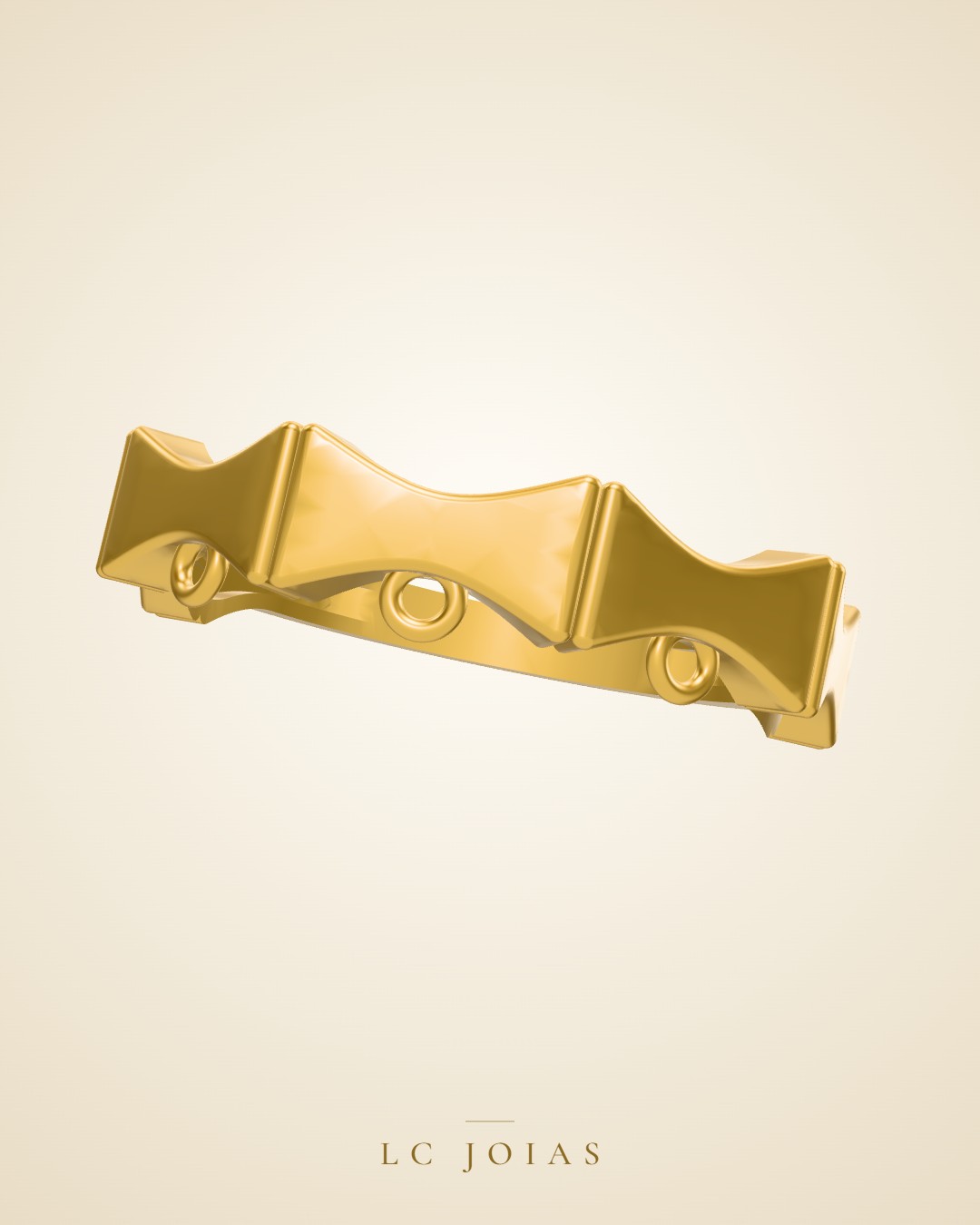 Anel 7560 an em ouro