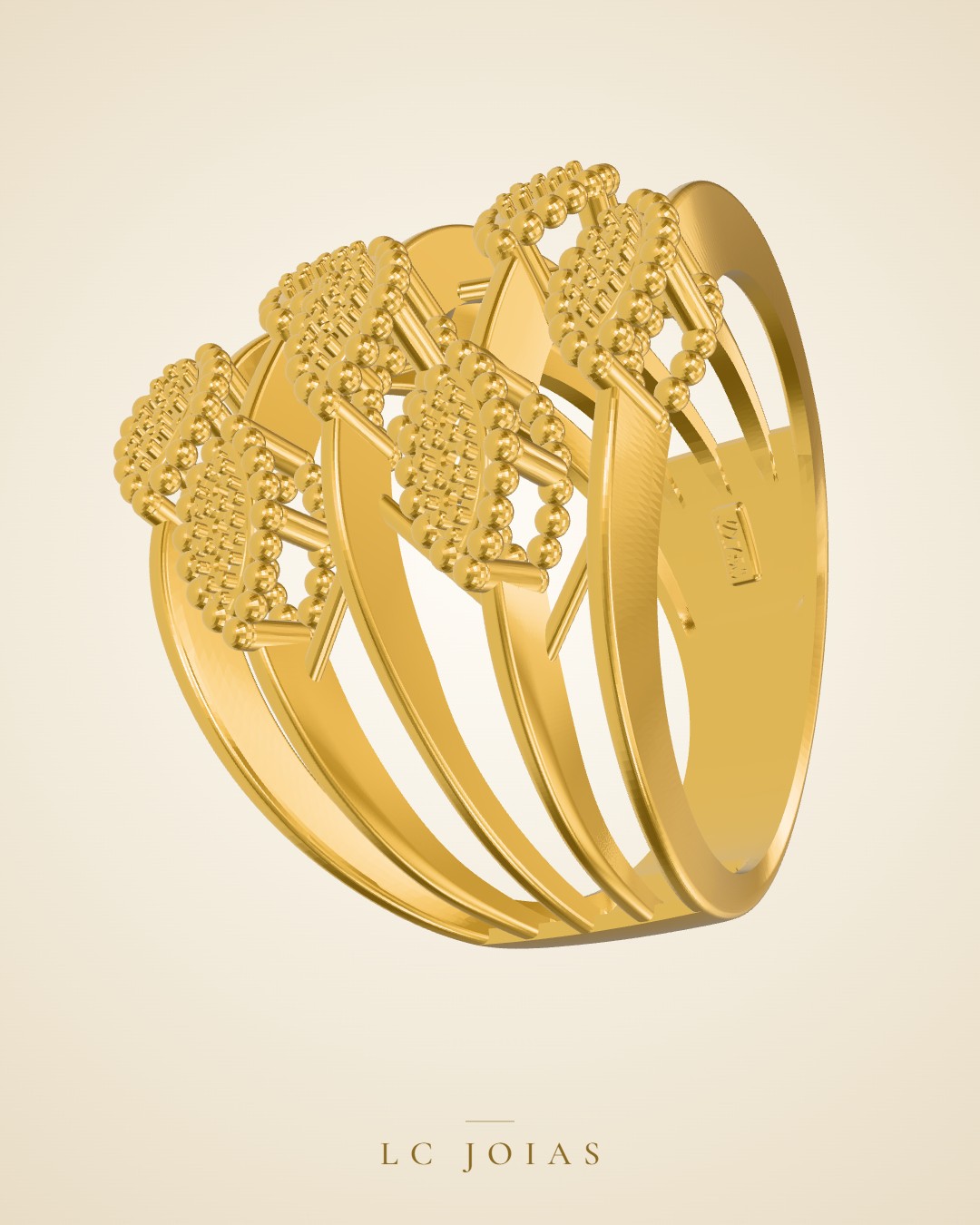 Anel 7926 an em ouro