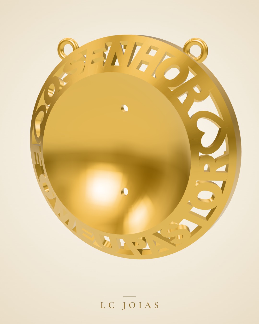 Pingente 7009 pg em ouro
