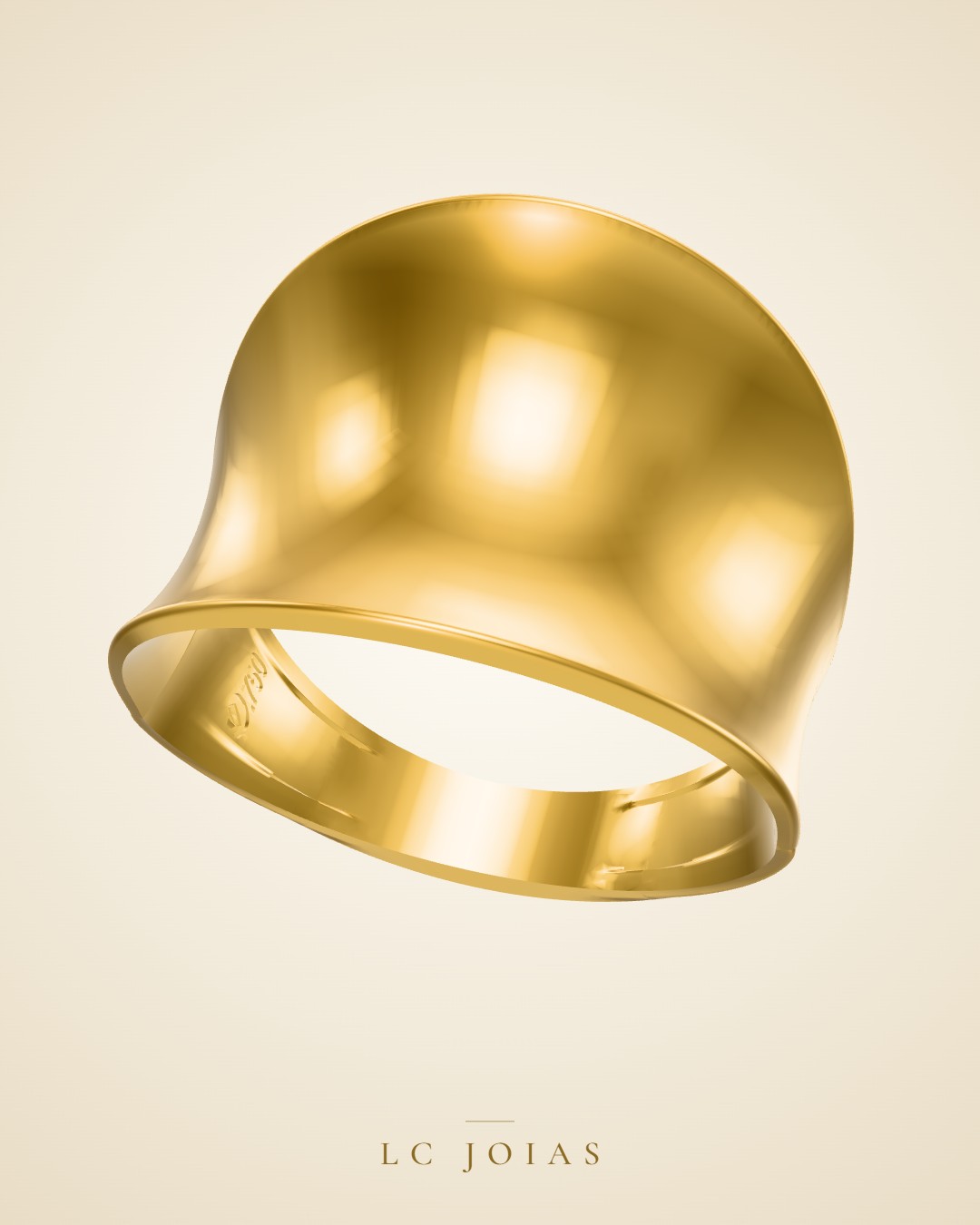 Anel 6031an em ouro