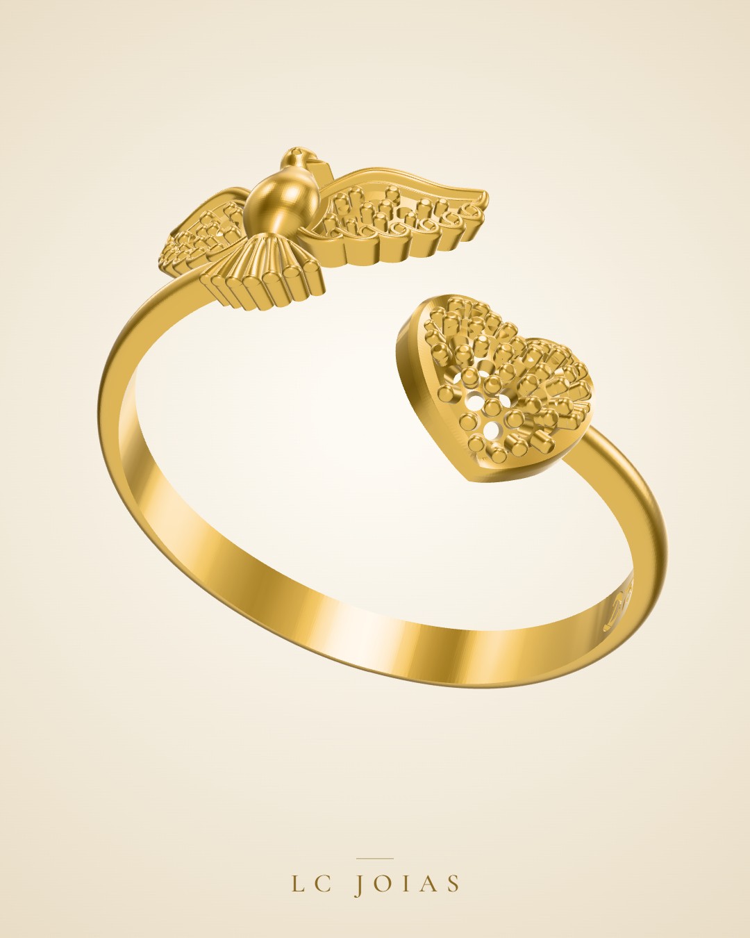 Anel 7386 an em ouro