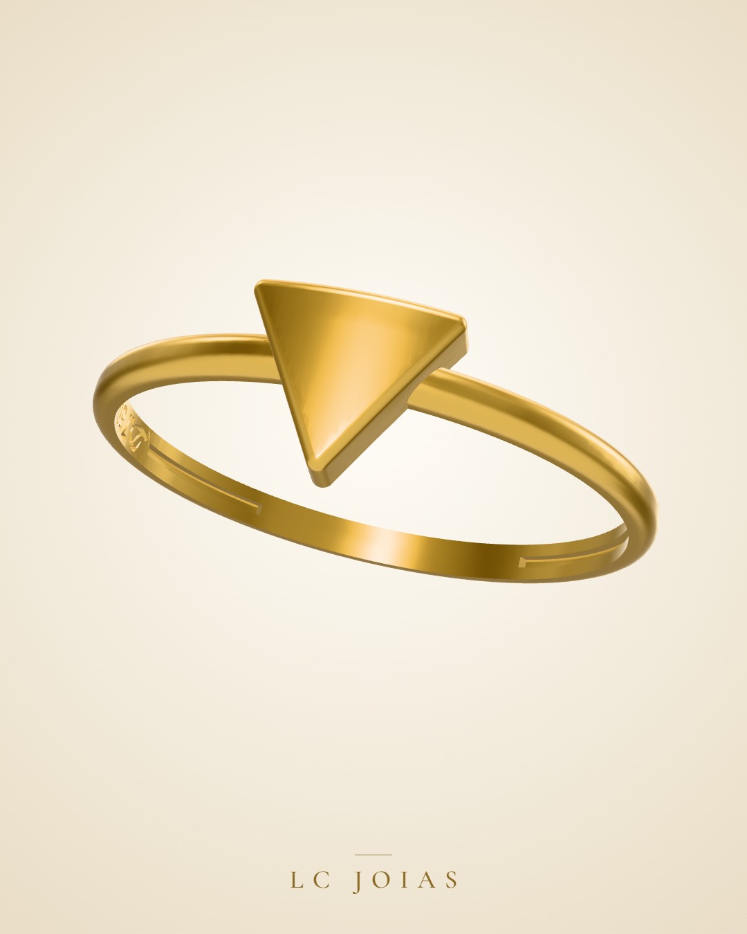 Anel 1781 an em ouro
