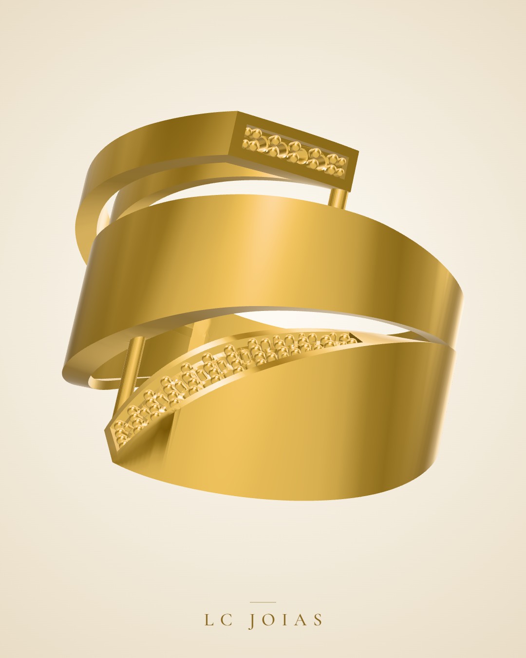 Anel 7585 an em ouro