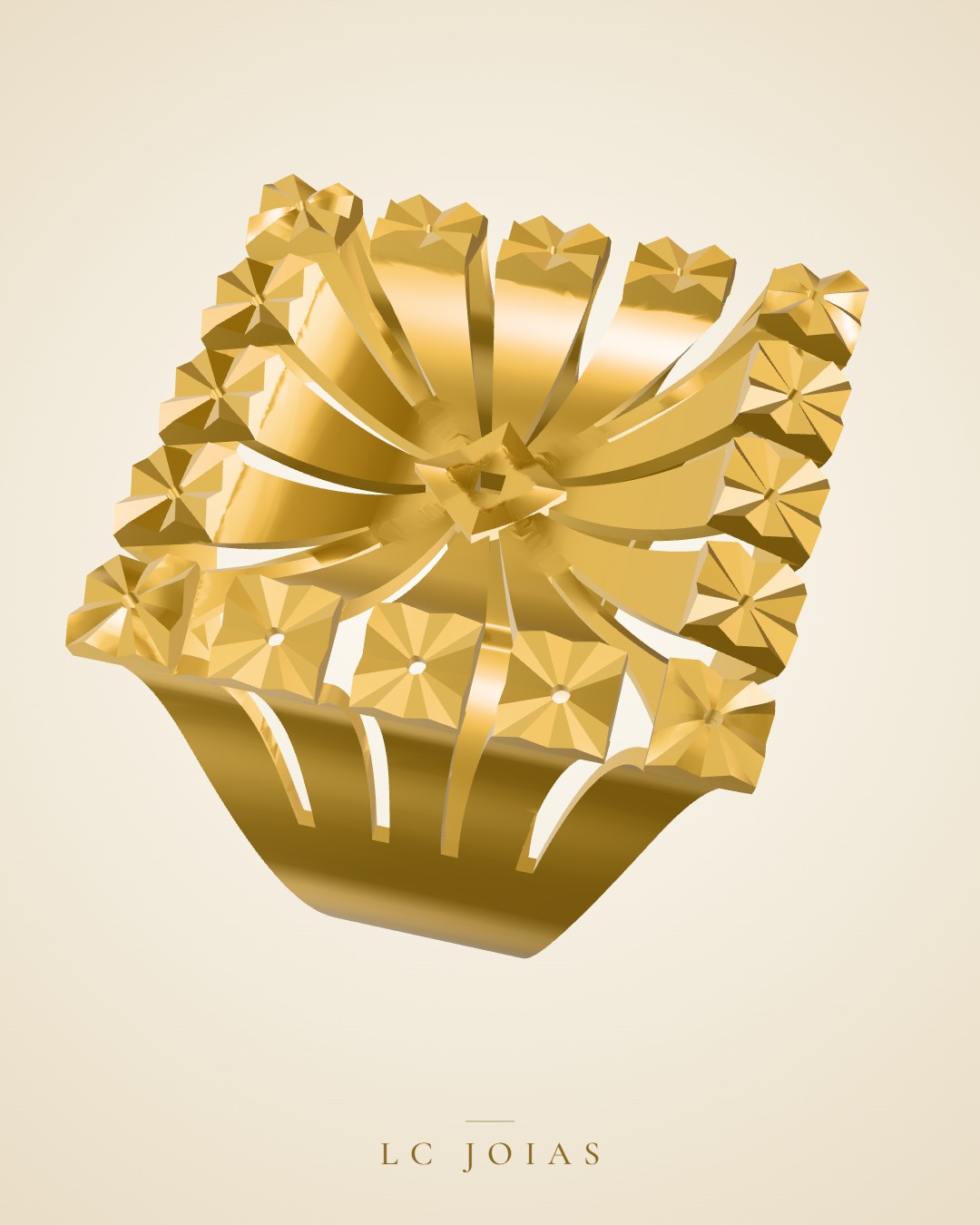 Anel 6571 an em ouro