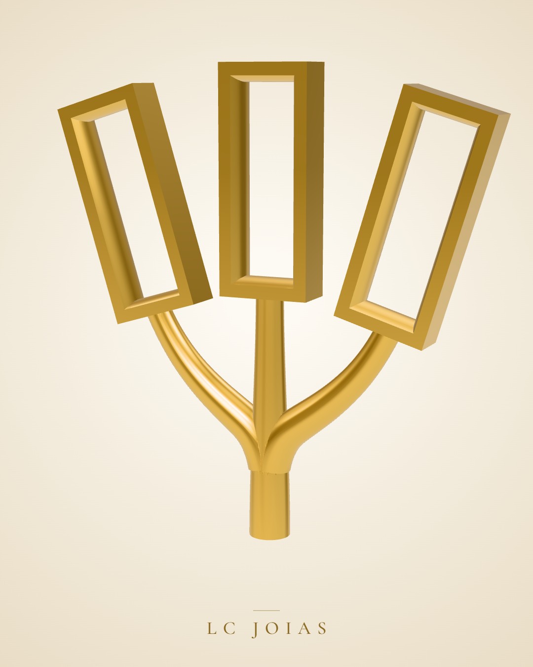 Colar 24 corrente em ouro