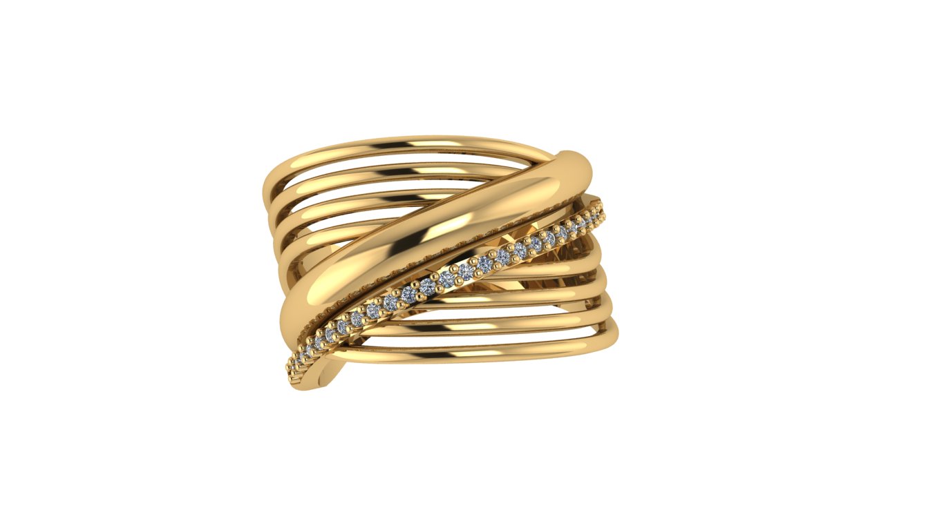 Anel 1248 z an em ouro