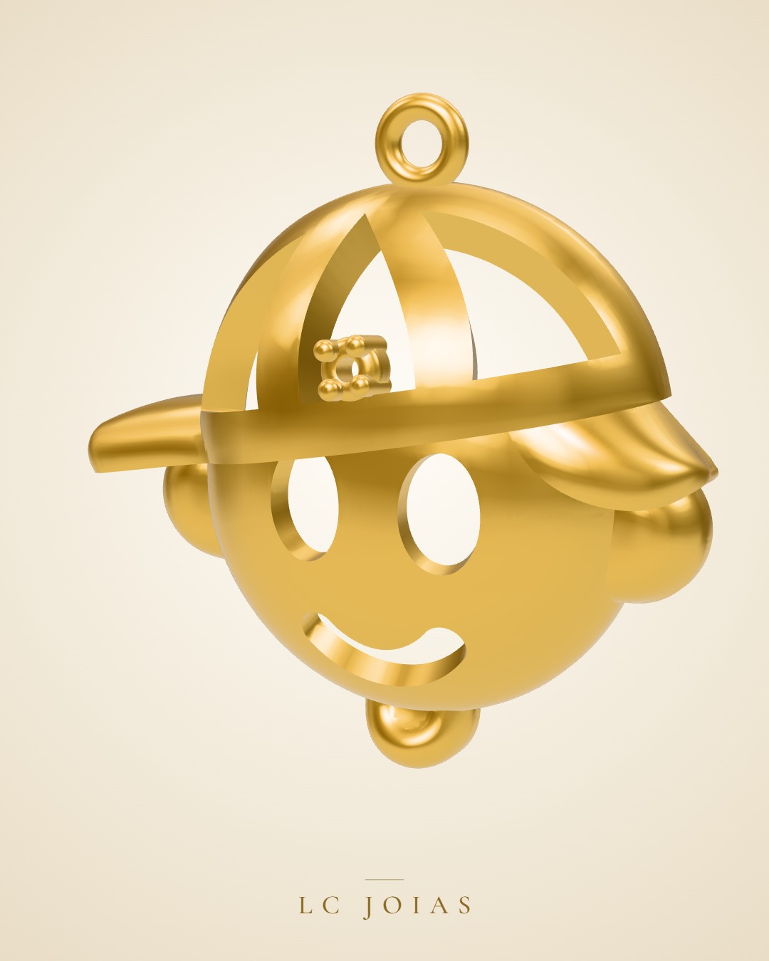 Pingente 6619 pg em ouro