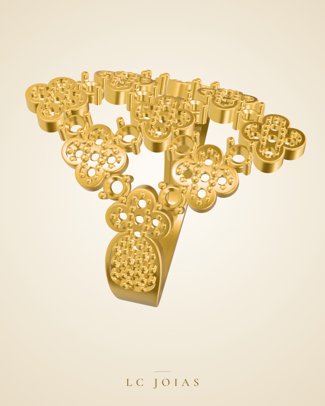 Anel 902an em ouro