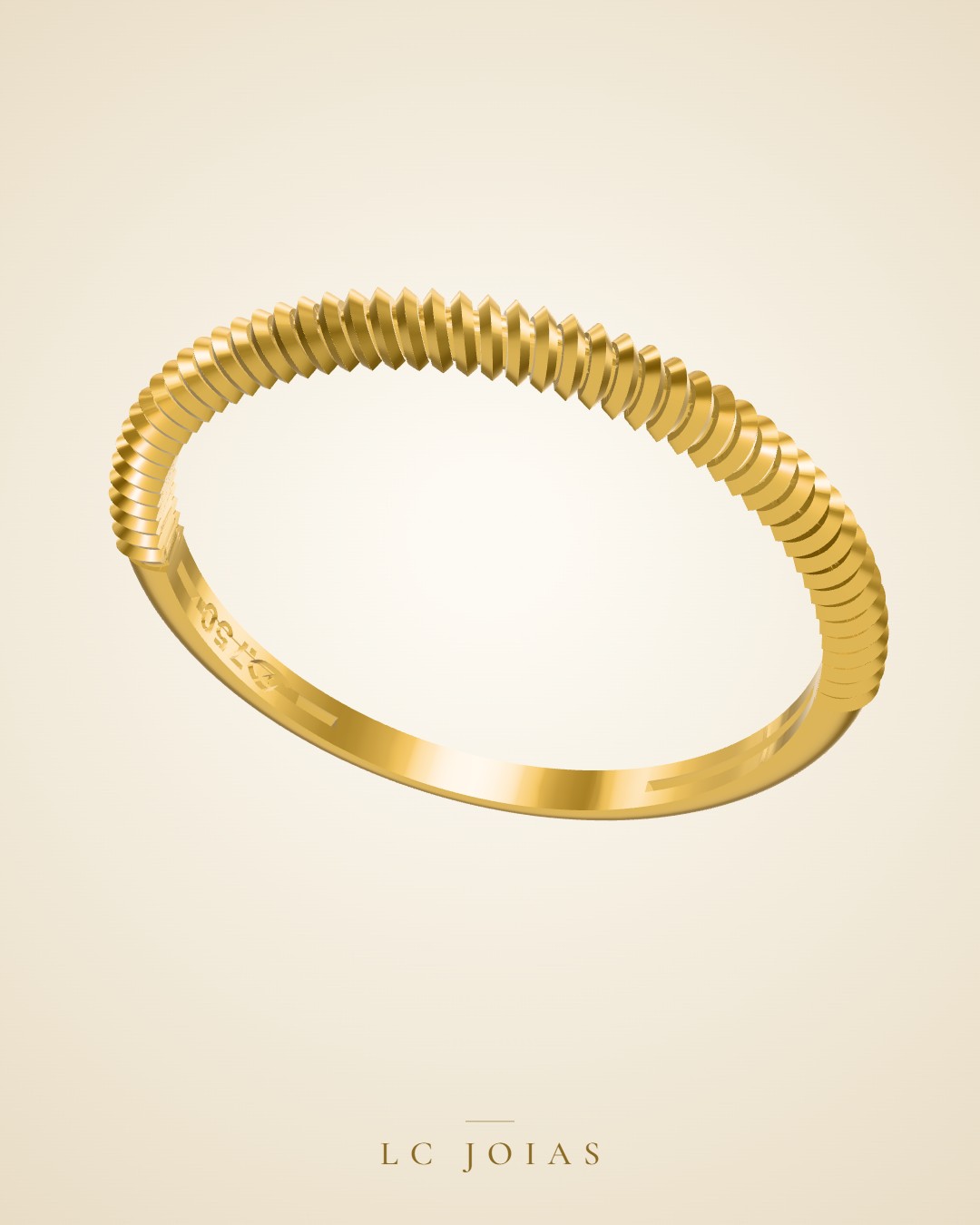 Anel 1816 an em ouro