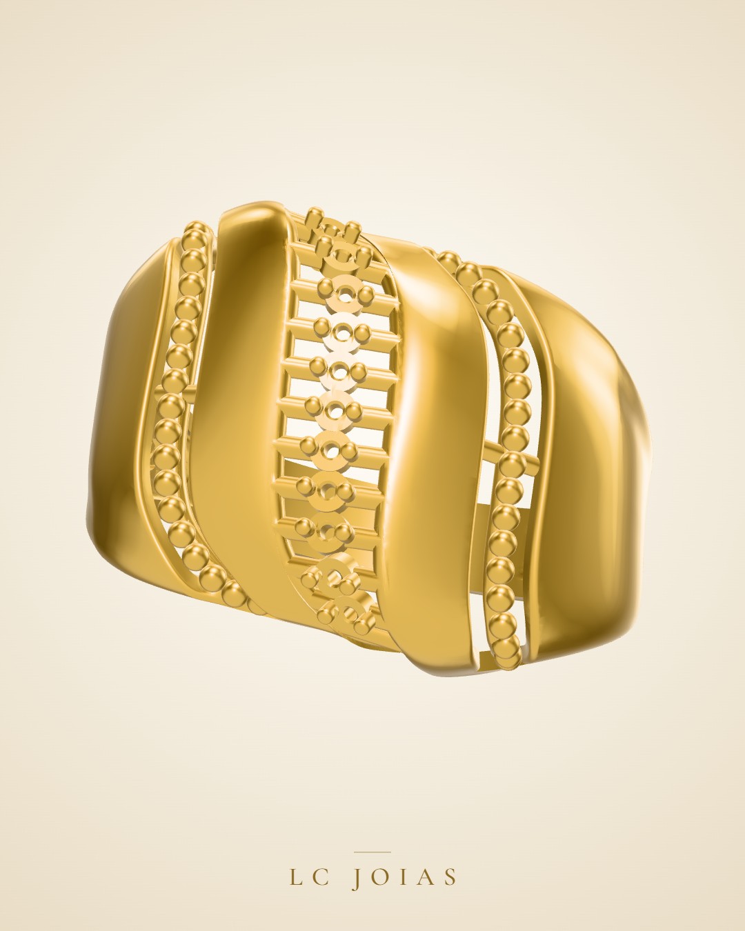 Anel 7738 an em ouro