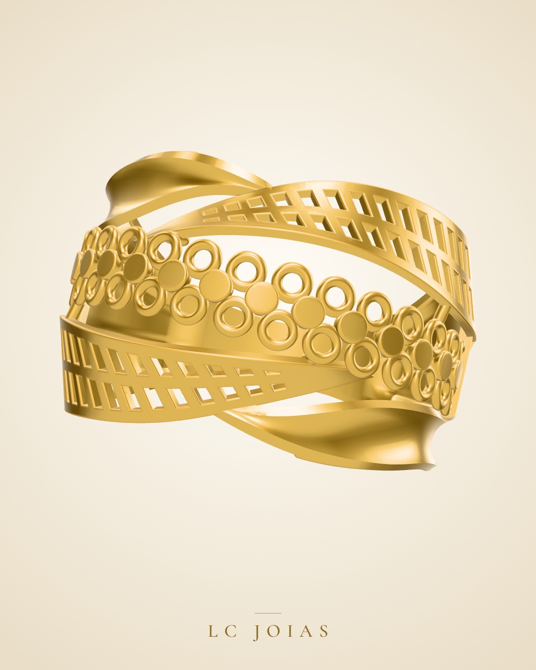 Anel 1219 z an em ouro