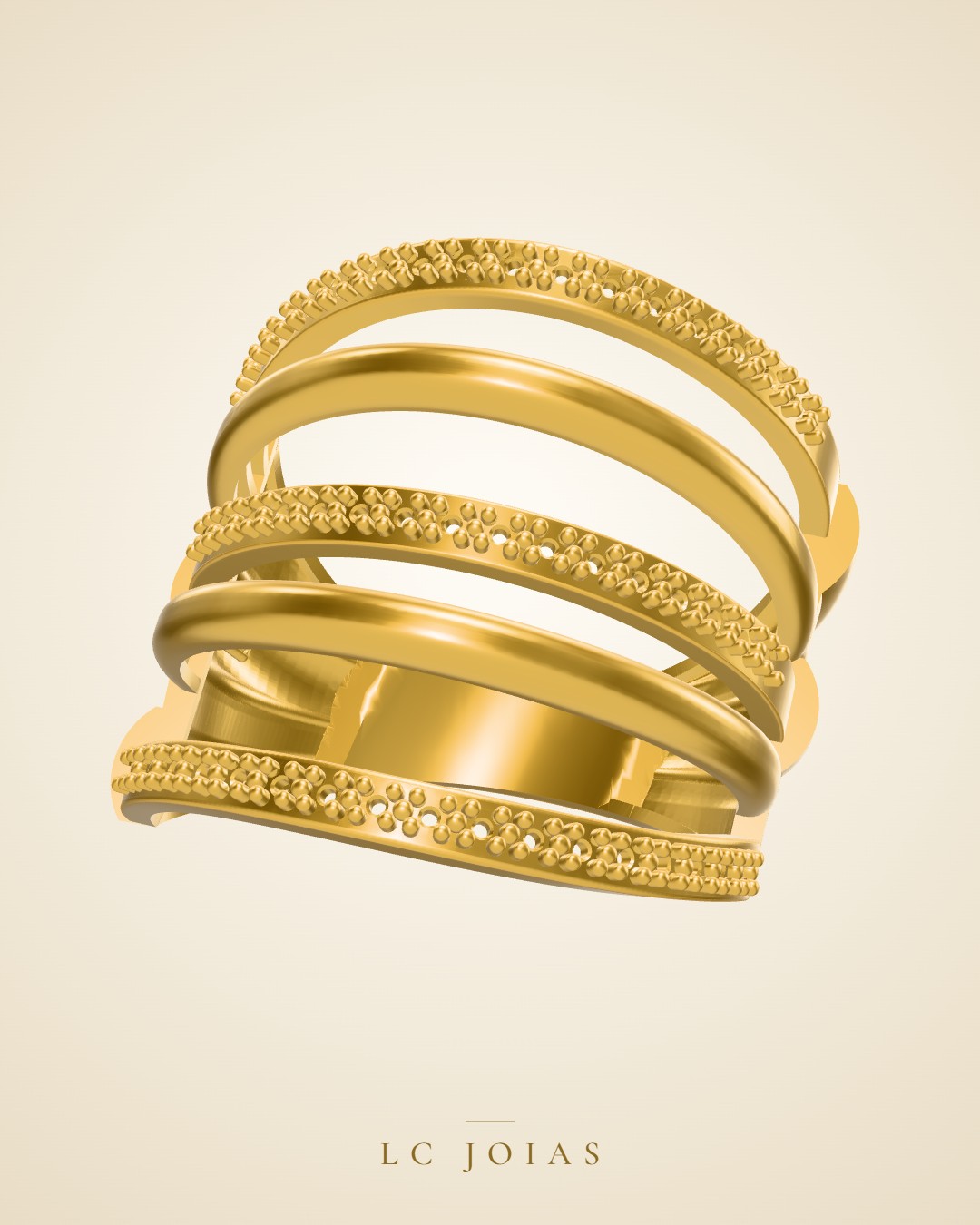 Anel 7947 an em ouro
