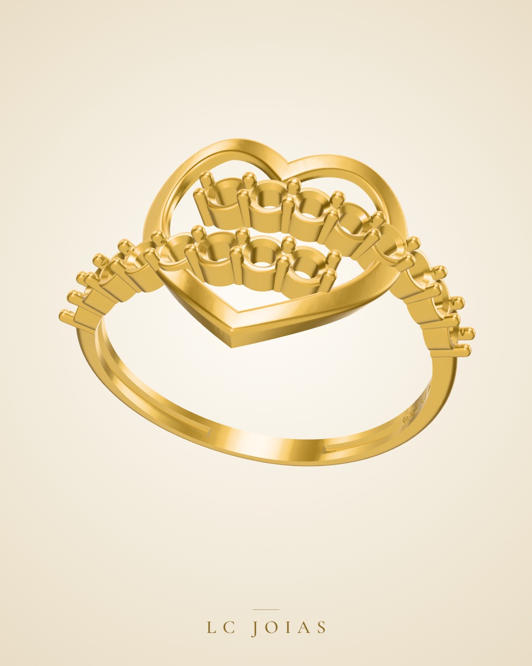 Anel 8684 an em ouro