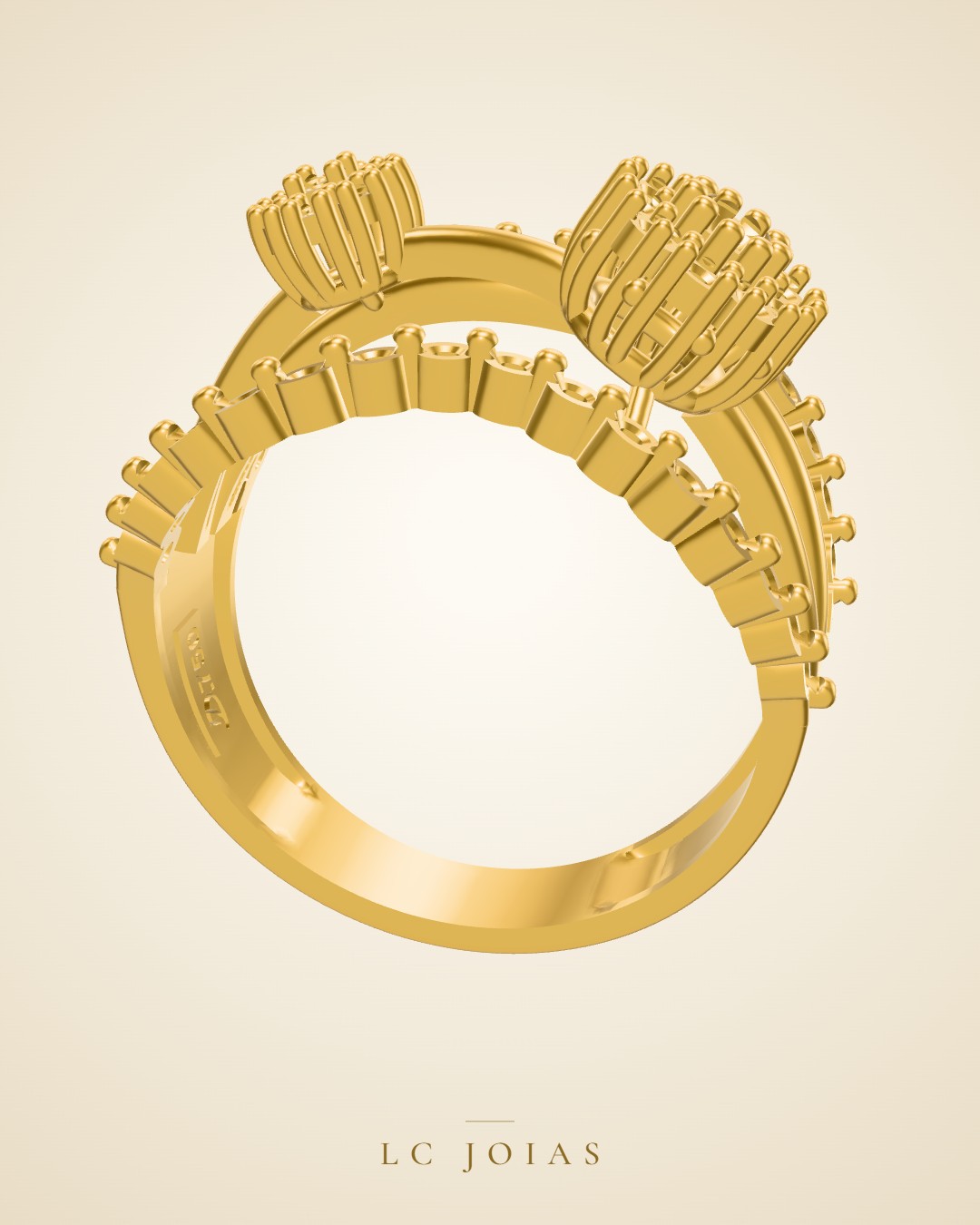 Anel 7881 an em ouro