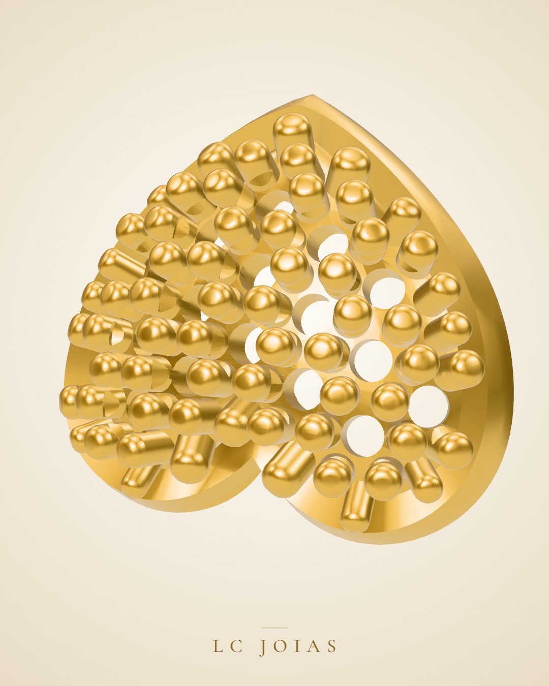 Pingente 6986 pg ap1 em ouro