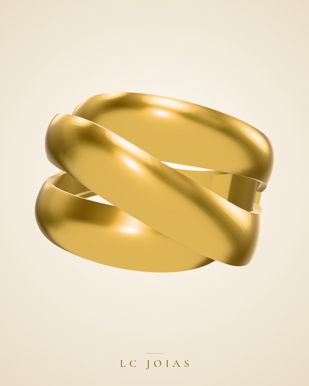 Anel 7605 an em ouro